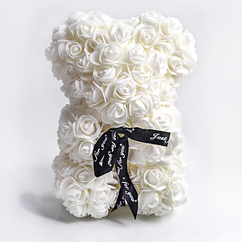 Valentine's Day Gift Rose Bear Eternal Flower