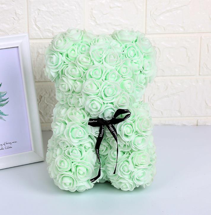 Valentine's Day Gift Rose Bear Eternal Flower