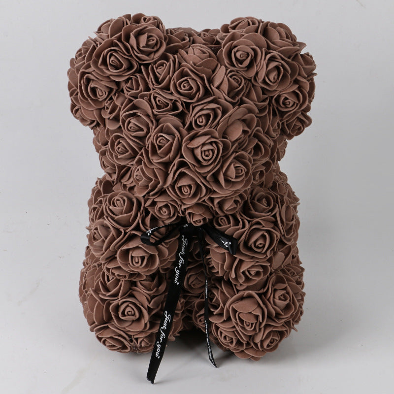 Valentine's Day Gift Rose Bear Eternal Flower