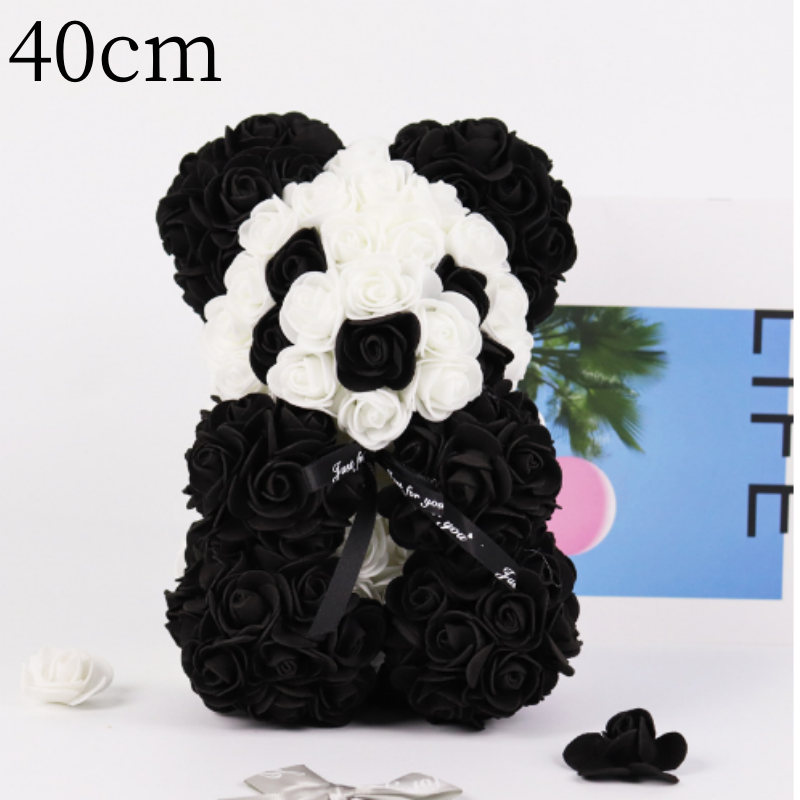 Valentine's Day Gift Rose Bear Eternal Flower