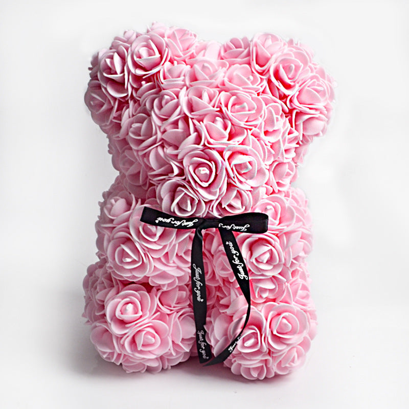 Valentine's Day Gift Rose Bear Eternal Flower