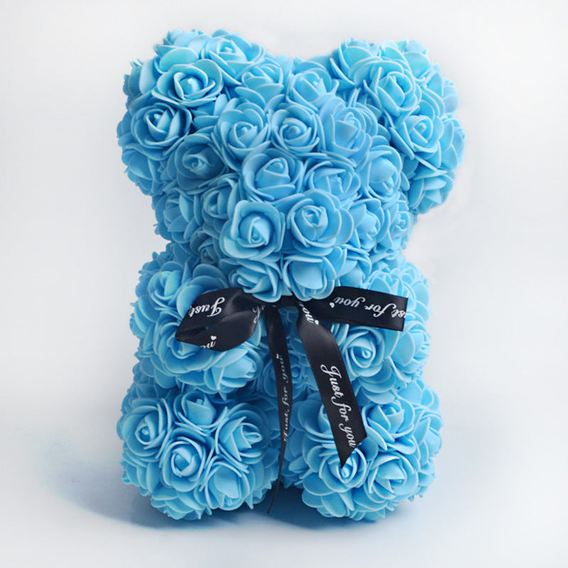 Valentine's Day Gift Rose Bear Eternal Flower