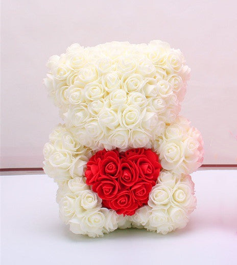 Valentine's Day Gift Rose Bear Eternal Flower