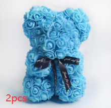 Valentine's Day Gift Rose Bear Eternal Flower