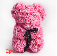 Valentine's Day Gift Rose Bear Eternal Flower