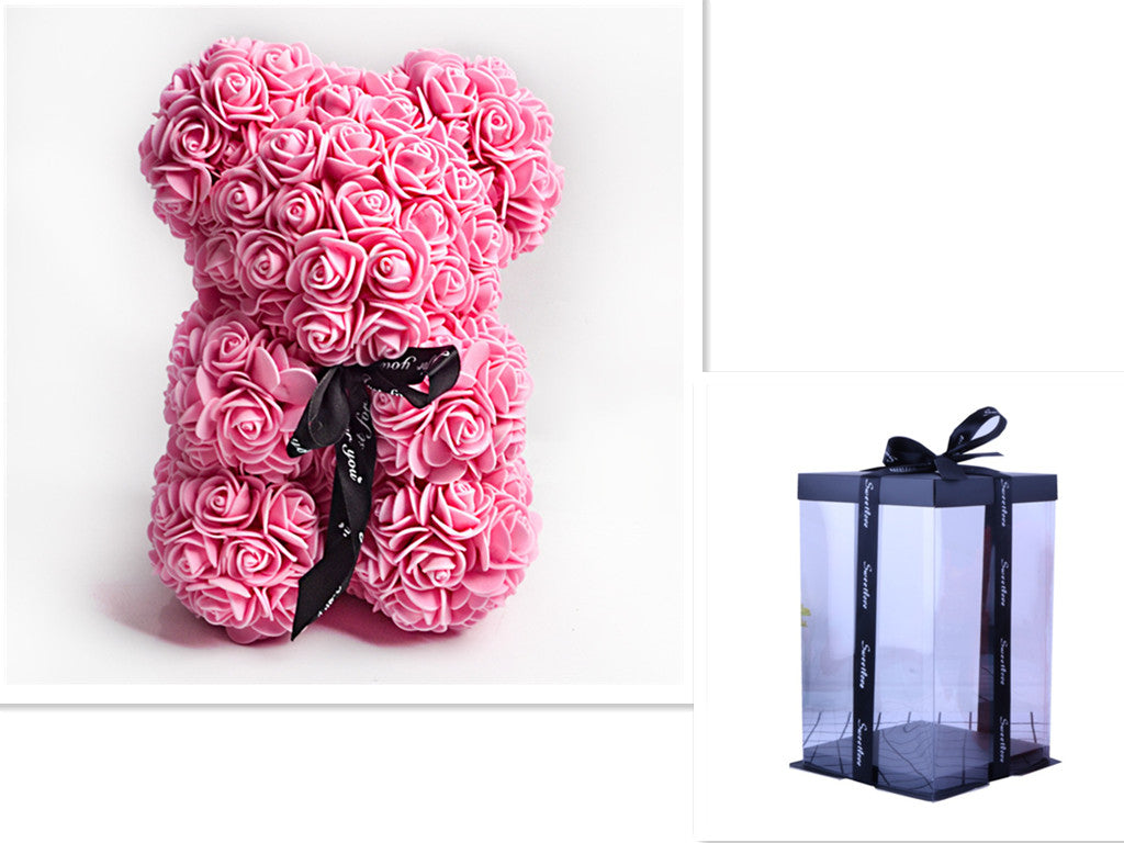 Valentine's Day Gift Rose Bear Eternal Flower